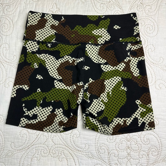 5” camo dot bike shorts - high rise - Picture 6 of 6